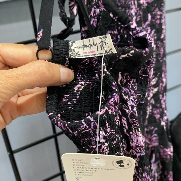 Free people heat wave printed maxi slip. FREE oversized NWT mesh shirt included - Picture 8 of 8